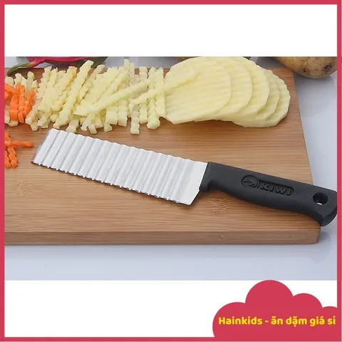 Dao Lượn Sóng KIWI Cắt Đồ Dặm Cho Bé - Dùng Tạo Sóng Cho Rau Củ Quả, Rau Câu, Thạch, Khúc Bạch