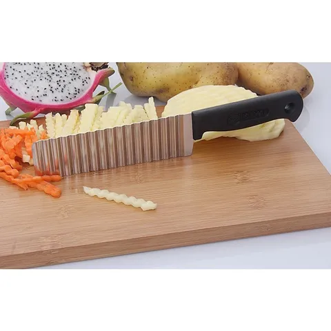Dao Lượn Sóng KIWI Cắt Đồ Dặm Cho Bé - Dùng Tạo Sóng Cho Rau Củ Quả, Rau Câu, Thạch, Khúc Bạch