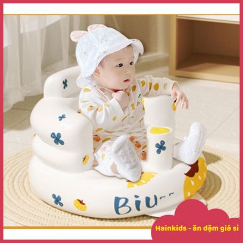Ghế Hơi Tập Ngồi Có Nhạc Kiểu Dáng Hàn Quốc - Ghế Phao Đa Năng Cho Bé Gái & Bé Trai, Thoải Mái & Tiện Lợi