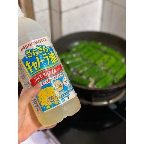 Dầu Hạt Cải Ajinomoto 1 Lít, Chính Hãng Nhật - Date 6.2025