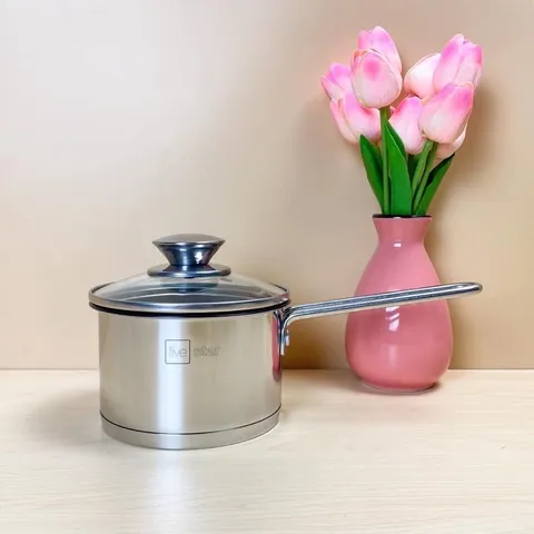 Quánh Inox Phủ Chống Dính Fivestar Cao Cấp, Size 12cm/14cm - Dùng Được Bếp Từ, An Toàn Cho Bé, Tiện Dụng Cho Mẹ
