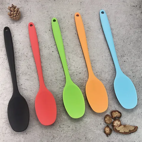 Phớt Silicon, Cây Vét Bột Silicon Chống Dính, Xào Nấu, Đảo Trộn, Dụng Cụ Làm Bánh Gato, Cốt Bánh Kem, Dụng Cụ F&B Giá Rẻ