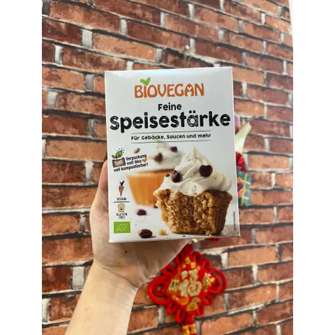 Tinh Bột Bắp Hữu Cơ Biovegan 250g - Có Tách Lẻ - 30/06/2028
