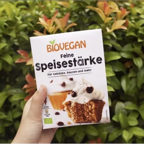 Tinh Bột Bắp Hữu Cơ Biovegan 250g - Có Tách Lẻ - 30/06/2028