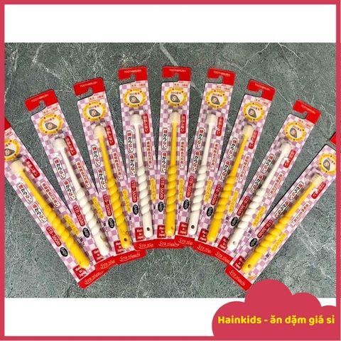 Bàn Chải Đánh Răng 360 độ Higuchi Lông Tơ Cho Bé Từ 6 Tháng - Hàng Nội địa Nhật