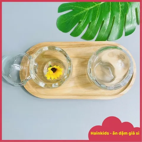 Hũ Thủy Tinh Hình Quả Trứng, Hũ Thủy Tinh Hình Trứng NHỎ Decor Pudding, Chén Đựng Sốt Chấm Xinh Xắn, Ly Cà Phê Trứng