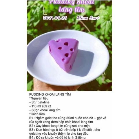 Khuôn Silicon Hình Phô Mai Tam Giác - Set 8 Khuôn Làm Pudding, Thạch, Panna Cotta An Toàn Cho Bé Ăn Dặm