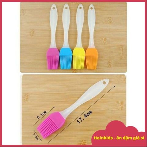 Cọ/chổi silicon quét dầu, bơ, nước sốt