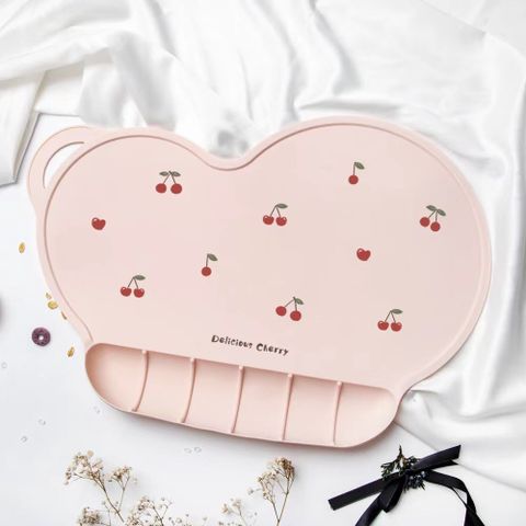 Tấm Lót Bàn Ăn Silicon Style Hàn Quốc - Chống Thấm, Dễ Lau Dọn, Phù Hợp Cho Bé Ăn Dặm, Giữ Vệ Sinh Bàn Ăn Sáng Tạo