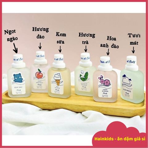 Nước Hoa Hanlu Xịt Thơm Trẻ Em 50ml - Xịt Quần Áo, Hương Thơm Nhẹ Nhàng, Rảnh Muỗi Đốt, Mùi Hương Dễ Thương, An Toàn Cho Bé