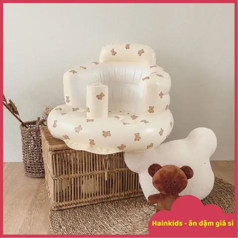 Ghế Hơi Tập Ngồi Cho Bé - Ghế Phao Cao Cấp An Toàn, Phong Cách Hàn Quốc, Dành Cho Trẻ Từ 6 Tháng Tuổi, Chụp Ảnh Xinh Xắn