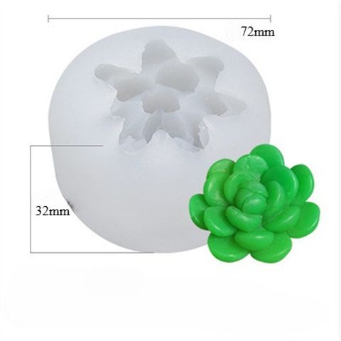 Khuôn Sen Đá Silicon - Khuôn Đổ Thạch Trang Trí Bánh Sinh Nhật Rau Câu, Dễ Lấy Thành Phẩm Cho Món Ngọt Hấp Dẫn