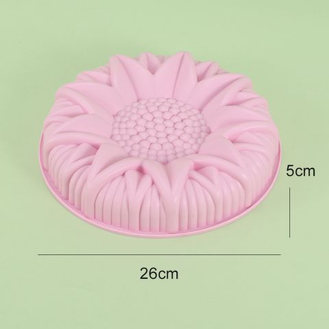 Khuôn Silicon Làm Thạch, Bánh Sinh Nhật Hình Hoa Hồng & Hoa Hướng Dương, Chất Liệu Chịu Nhiệt Cao, Dễ Dàng Vệ Sinh, Bền Bỉ