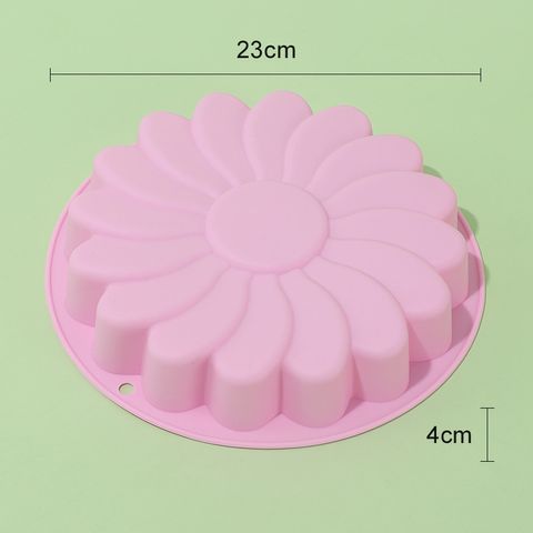 Khuôn Silicon Làm Thạch, Bánh Sinh Nhật Hình Hoa Hồng & Hoa Hướng Dương, Chất Liệu Chịu Nhiệt Cao, Dễ Dàng Vệ Sinh, Bền Bỉ