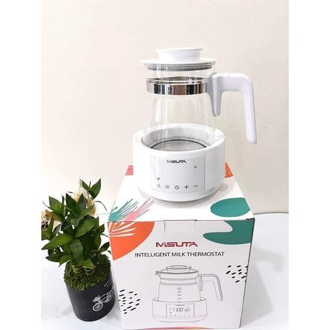Bình Đun Nước Pha Sữa Giữ Nhiệt Coco Bear/Misuta - Thiết Bị Tiện Lợi, Chế Độ Khử Clo, Đun Nước Siêu Nhanh, An Toàn Cho Bé