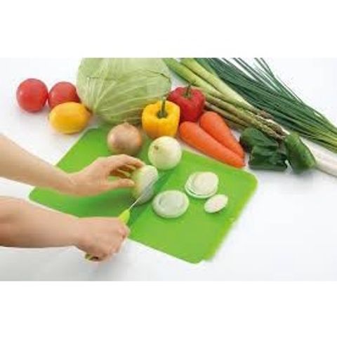 Set 4 Thớt Dẻo Cao Cấp Inomata Nhật Bản - Dùng Chế Biến Đồ Ăn Dặm Cho Bé