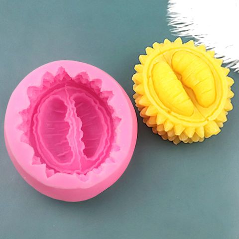 Khuôn Silicon Hình Sầu Riêng - Khuôn Đổ Socola, Thạch, Pudding Dễ Lấy Thành Phẩm Trang Trí Bánh Nhà Bếp