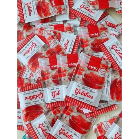 Gelatine Hữu Cơ SOBO, BIOVEGAN Thuần Chay - Làm Bánh Chế Biến Các Món ăn Cho Bé, Date 9.2024