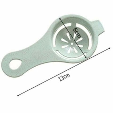 Dụng Cụ Tách Lòng Trứng Tiện Dụng Bằng Nhựa Lúa Mạch - Máy Tách Lòng Đỏ Lòng Trắng Dễ Dàng Cho Nhà Bếp