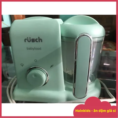 Máy Xay Hấp Đa Năng 4in1 Rusch - Thiết Bị Nhà Bếp Chất Lượng Đức, Chức Năng Hấp, Xay, Rã Đông, Hâm Nóng Cháo for Bé