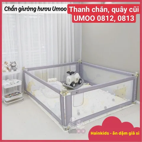 [HCM] Thanh Chắn Giường Hươu Umoo UM-0812 UM-0813 Bản Nâng Cấp Mới Nhất 2023, Chặn Giường Chống Ngã An Toàn Cho Bé