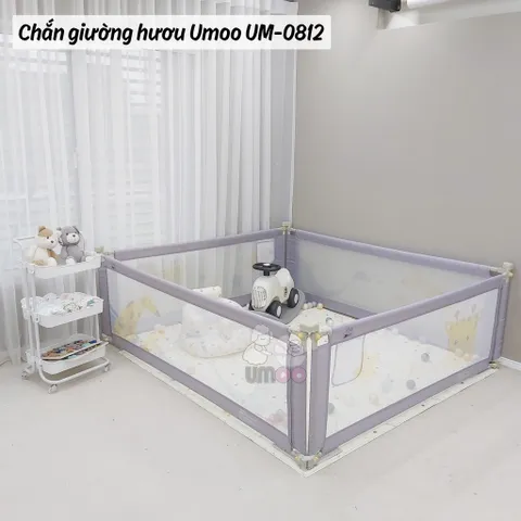 [HCM] Thanh Chắn Giường Hươu Umoo UM-0812 UM-0813 Bản Nâng Cấp Mới Nhất 2023, Chặn Giường Chống Ngã An Toàn Cho Bé