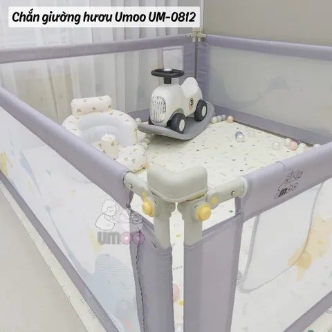 [HCM] Thanh Chắn Giường Hươu Umoo UM-0812 UM-0813 Bản Nâng Cấp Mới Nhất 2023, Chặn Giường Chống Ngã An Toàn Cho Bé