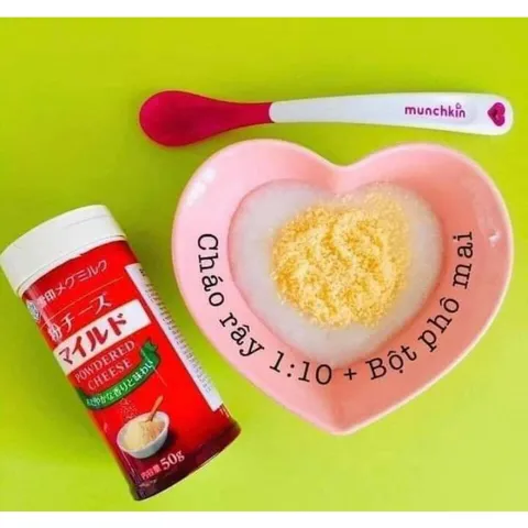 Phô mai rắc MEG Nhật Bản 50g - Date 6.2023