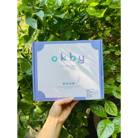 Chảo 3 Ngăn OKBY, Chảo Đá Chống Dính Đáy Từ, Tay Cầm Silicon Chống Phỏng, Dùng Chiên Xào, Chế Biến Đồ Ăn Dặm