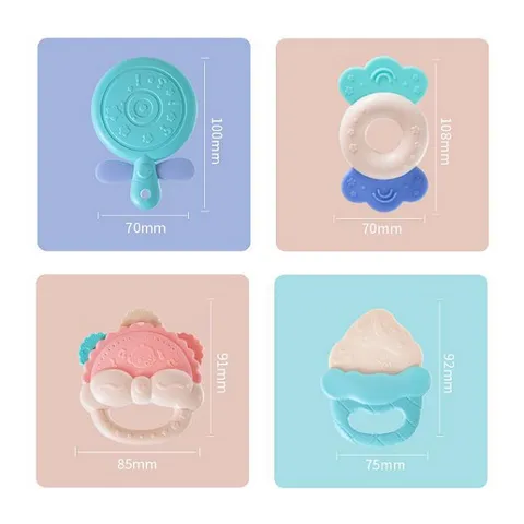 [HAINKIDS SG] Bộ đồ chơi ngậm nướu / gặm nứu / lục lạc UMOO 8 món/ 5 món chính hãng cho bé