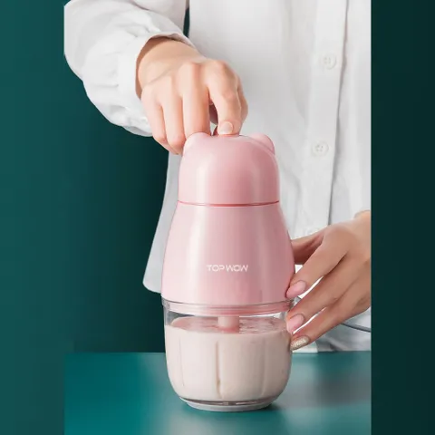Máy Xay Mini Cầm Tay Topwow 300Ml Chuyên Dùng Xay Đồ Ăn Dặm Cho Bé