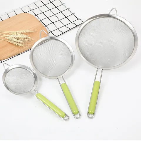 (THANH LÝ HÀNG BỊ MÓP/TRẦY) Rây Lọc Cháo Cho Bé ăn Dặm - Size 12/14/18cm