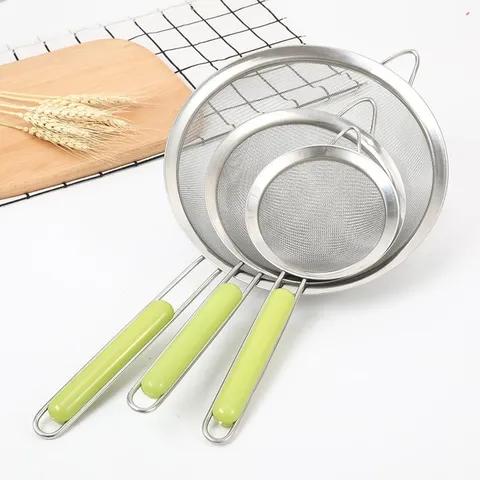 (THANH LÝ HÀNG BỊ MÓP/TRẦY) Rây Lọc Cháo Cho Bé ăn Dặm - Size 12/14/18cm
