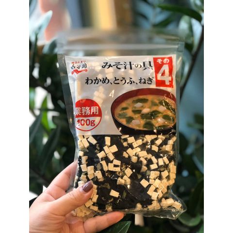 Canh Miso Rong Biển đậu Hũ Sấy Khô 100g Nhật Bản - Date 2023