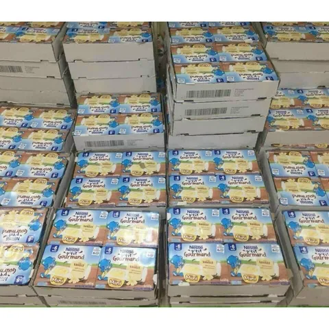 Váng Sữa Nestle Pháp Cho Bé 6M Vỉ 6 Hộp 60 Gr Cho Bé Ăn Dặm - Date 2023