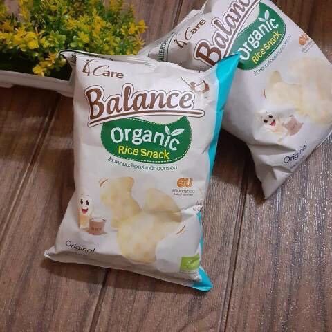 Bánh Gạo Hữu Cơ 4Care Balance Thái Lan 25g,Thơm Ngon, Dễ Tan, Chống Hóc, Nghẹn, Giúp Bé Thành Thạo Kỹ Năng Xử Lý Thức ăn