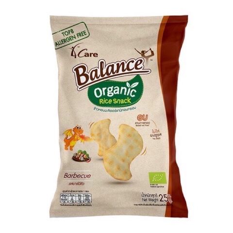 Bánh Gạo Hữu Cơ 4Care Balance Thái Lan 25g,Thơm Ngon, Dễ Tan, Chống Hóc, Nghẹn, Giúp Bé Thành Thạo Kỹ Năng Xử Lý Thức ăn