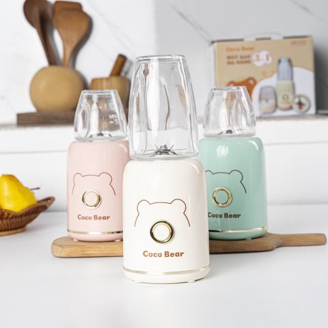 (BH 18 THÁNG) Máy Xay 3 Cối Cocobear Cho Bé ăn Dặm 8 Lưỡi Dao, Máy Xay Coco Bear 3 Cối Tiện Dụng, Giá Rẻ