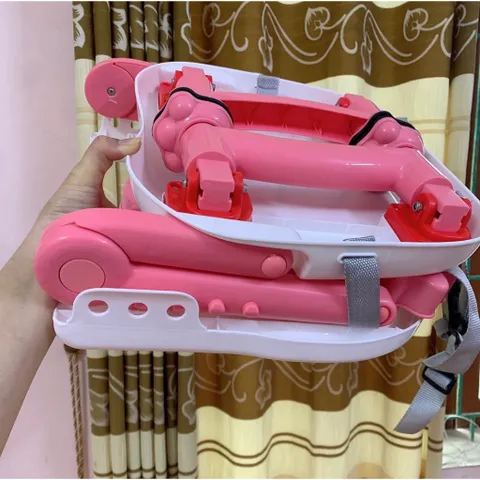 Ghế Ăn Dặm Chuột HAMTER , Ghế Ăn Dặm Gấp Gọn, Điều Chỉnh Độ Cao và Độ Rộng Lòng Ghế ( Hàng full hộp loại 1 chuẩn ) .