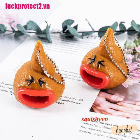 Móc Khóa Hình Cục Cứt Vui Nhộn - Quà Tặng Gag Siêu Độc Đáo Cho Trẻ Em - Phụ Kiện Thời Trang Sáng Tạo