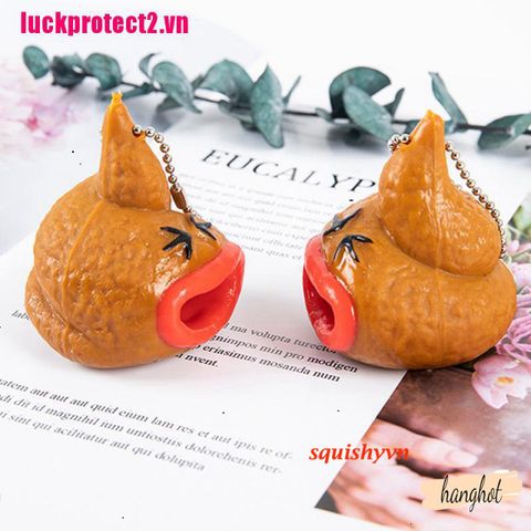 Móc Khóa Hình Cục Cứt Vui Nhộn - Quà Tặng Gag Siêu Độc Đáo Cho Trẻ Em - Phụ Kiện Thời Trang Sáng Tạo