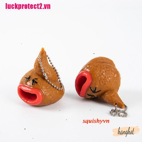 Móc Khóa Hình Cục Cứt Vui Nhộn - Quà Tặng Gag Siêu Độc Đáo Cho Trẻ Em - Phụ Kiện Thời Trang Sáng Tạo
