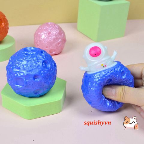 Đồ Chơi Bóp Tay Mochi UFO Siêu Đáng Yêu - Giảm Căng Thẳng Ngộ Nghĩnh, Xu Hướng Retro Thú Vị Cho Trẻ Em 5+