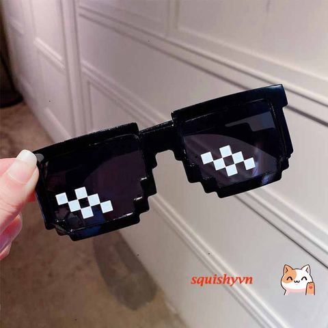Kính Mát Thuglife 6 Chấm MINECRAFT Nhiều Màu Sắc - Kính Râm Thời Trang Nam Nữ, Phong Cách Độc Đáo Cho Fan Game
