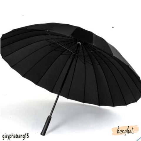 Ô Dù Khổng Lồ 24 Nan Hàn Quốc - Tán Rộng 130cm, Chống Lật Hoàn Hảo, Gấp Gọn, Chống Nắng UV 50+ Cho 3 Người