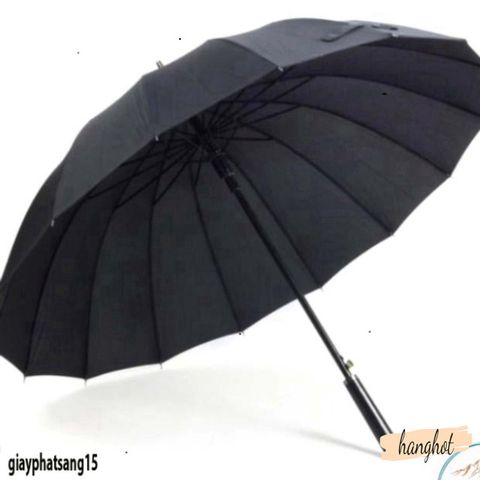 Ô Dù Khổng Lồ 24 Nan Hàn Quốc - Tán Rộng 130cm, Chống Lật Hoàn Hảo, Gấp Gọn, Chống Nắng UV 50+ Cho 3 Người