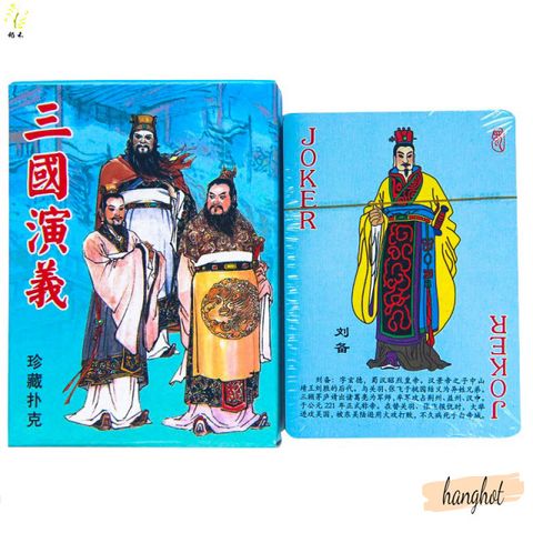 Bộ 54 Thẻ Bài Nghệ Thuật Tây Du Ký, Tam Quốc, Thủy Hử và Hồng Lâu Mộng - Thẻ Bài Poker Anime Cao Cấp