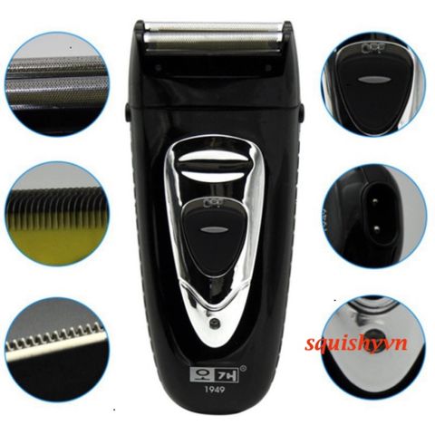 Máy Cạo Râu Không Dây Aokai RSCW-1949 - Lưỡi Kép Titanium Cao Cấp, An Toàn, Dễ Dàng Mang Theo Chất Liệu Sang Trọng