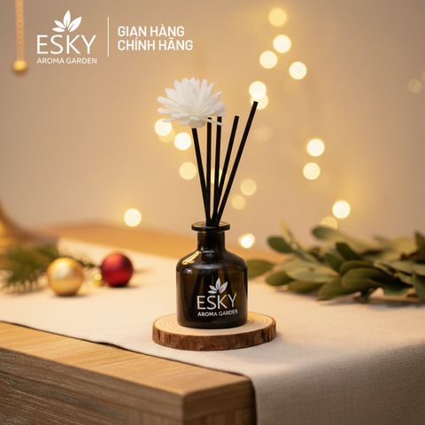 Set Tinh Dầu Khuếch Tán ESKY Aroma Garden - Quà Tặng Valentine Sang Trọng & Thiên Nhiên - Trang Trí Tết & Decor Không Gian