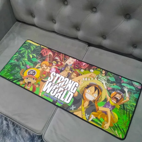 Tấm Lót Bàn Làm Việc Hải Tặc One Piece 35 - Kích Cỡ Lớn 80x30cm, Chống Nước, Chống Trầy, Phù Hợp Gamer, Siêu Bền